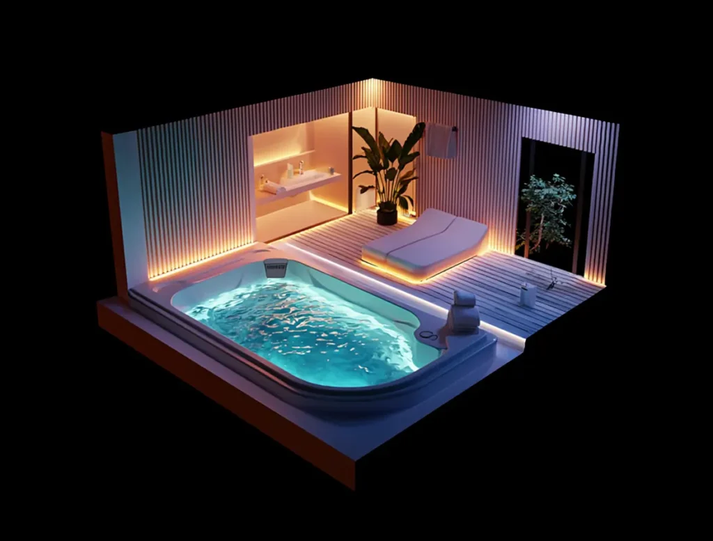 3d spa room
